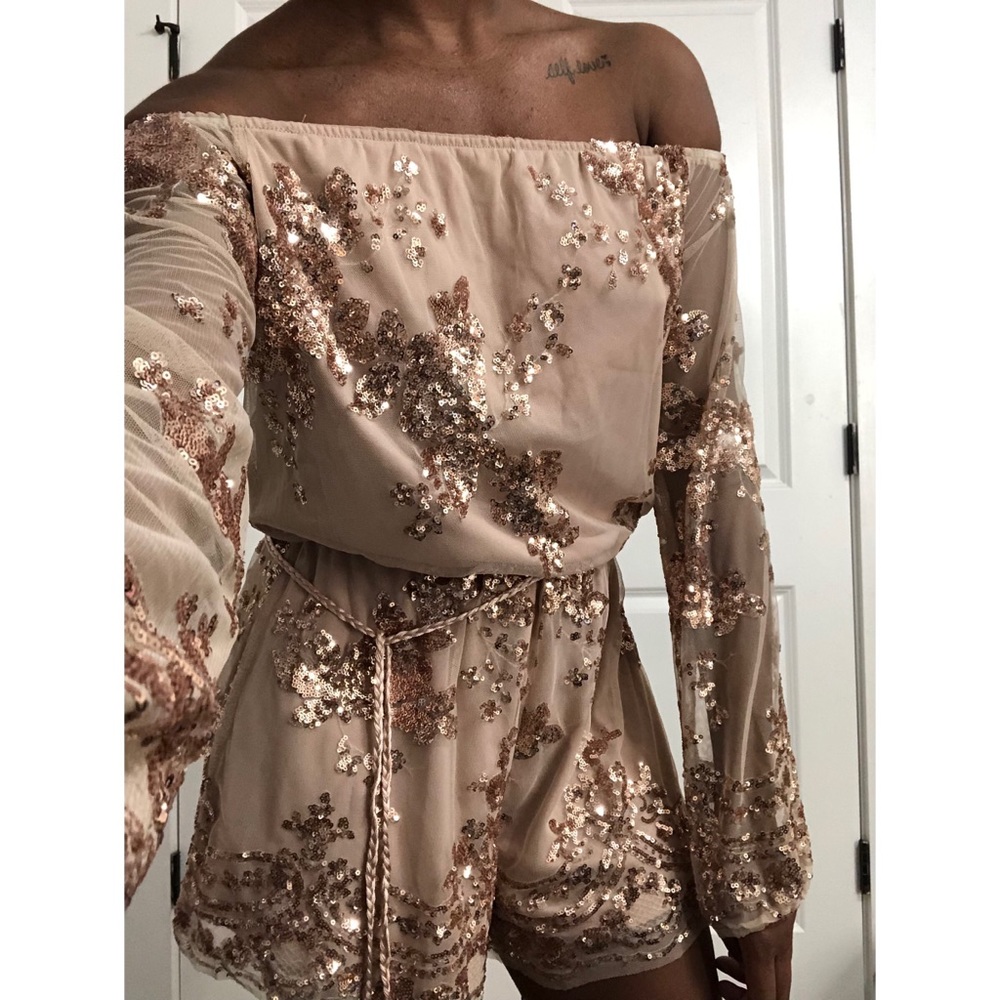 Sequin Romper